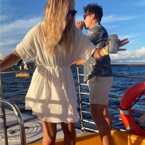 White Women's dress or coverup